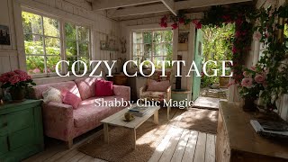 🎀 Shabby Chic Magic ✨ Cozy Cottage Vibes with Distressed Wood & Vintage Finds