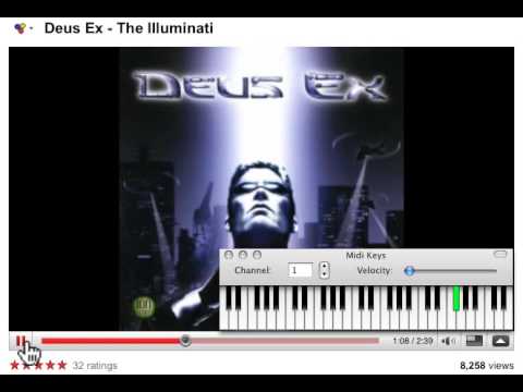 Deus Ex synth jam with Native Instruments FM8