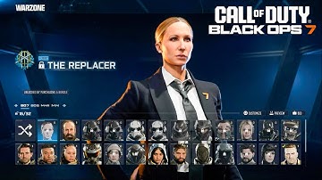 NIEUWE Black Ops 7 Operator Menu Intro-animaties en stemmen (4K) - COD Warzone