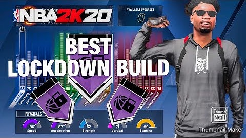 *NEW* BEST LOCKDOWN DEFENDER BUILD ON NBA 2K20!😱TOXIC OVERPOWERED LOCKDOWN DEFENDER BUILD IN NBA2K20