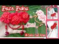 DIY (19) || Tutorial bros bahu || Bros bunga hana spons juntai || Handmade Brooch