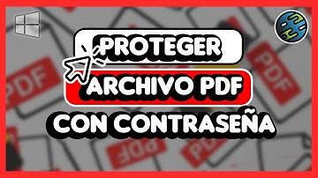 ✅ Como poner contraseña a un Archivo PDF ✅ Sin Programas Fácil y Rápido ✅ Proteger PDF 2021 ✔