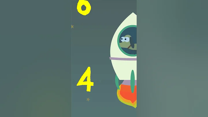 Rocket Ship Dog: Counting By Twos in Outer Space with Music! #skipcounting #mathforkids