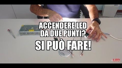 Accendere un LED da due punti diversi, con i DEVIATORI