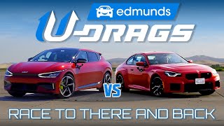 UDRAG RACE: BMW M2 vs. Kia EV6 GT | Quarter Mile, Handling & More!
