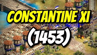 Constantine XI (1453) Campaign [Hard] (AoE2) | Victors and Vanquished DLC