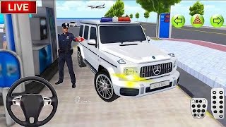 New Mercedes G63 SUV Comes To The Gas Station For Refueling - 3d Driving Class Sinulation screenshot 2