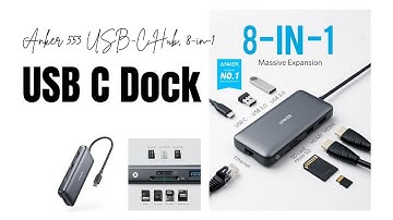 Anker 553 USB-C Hub Review | The Ultimate 8-in-1 USB-C Dock for MacBook Pro and More