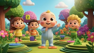 Shapes In The Garden Adventure With Zuzu Learn Colors & Shapes Toddler Educational Song For Kids