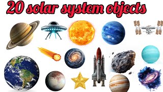 20 solar system name | 20 Solar System Objects | Solar System Names