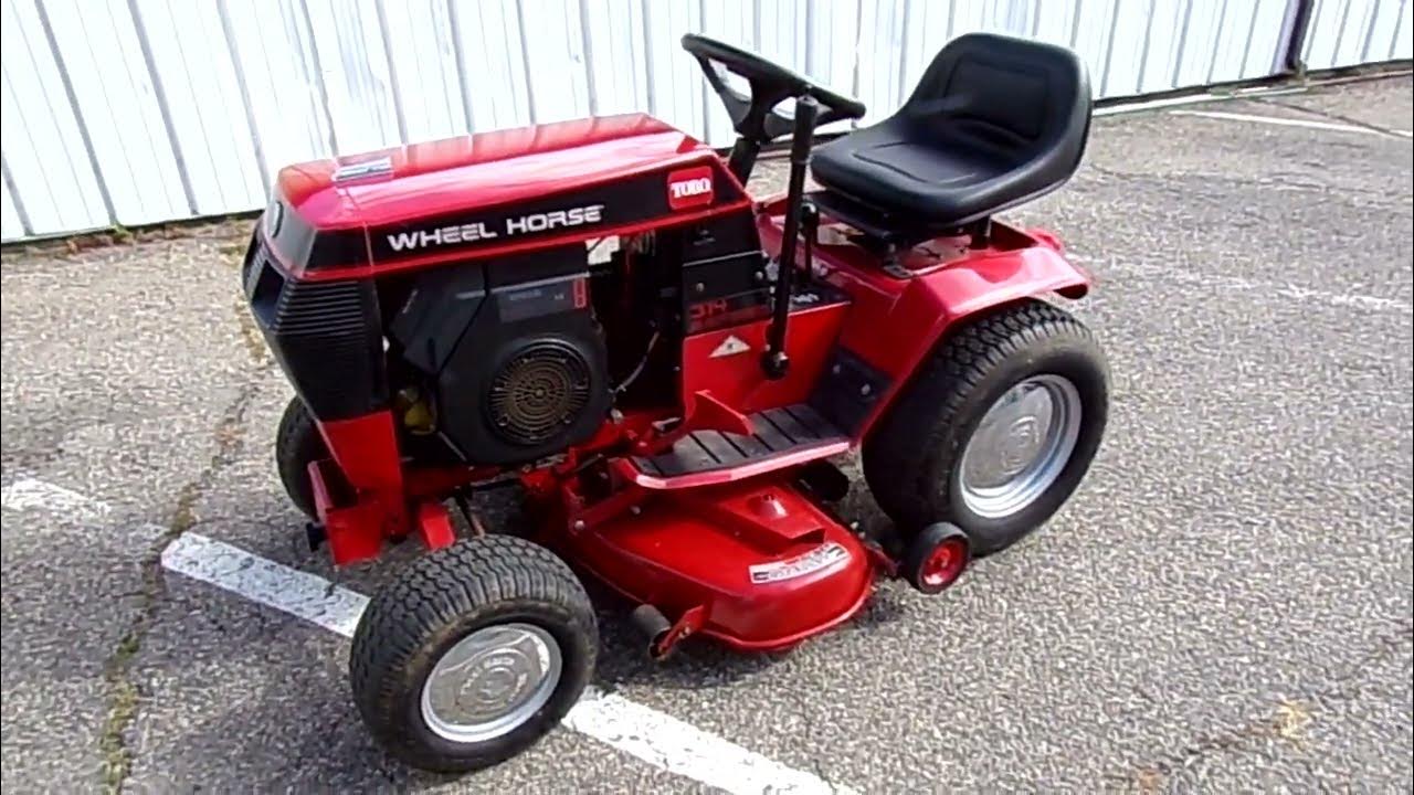 Toro Wheel horse 3148 tractor. YouTube