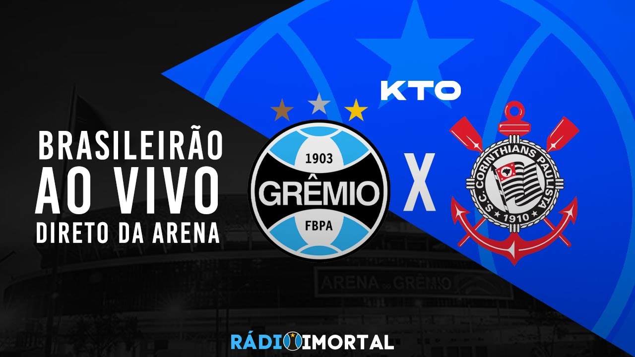 Grêmio x Corinthians ao vivo e online: saiba onde assistir ao