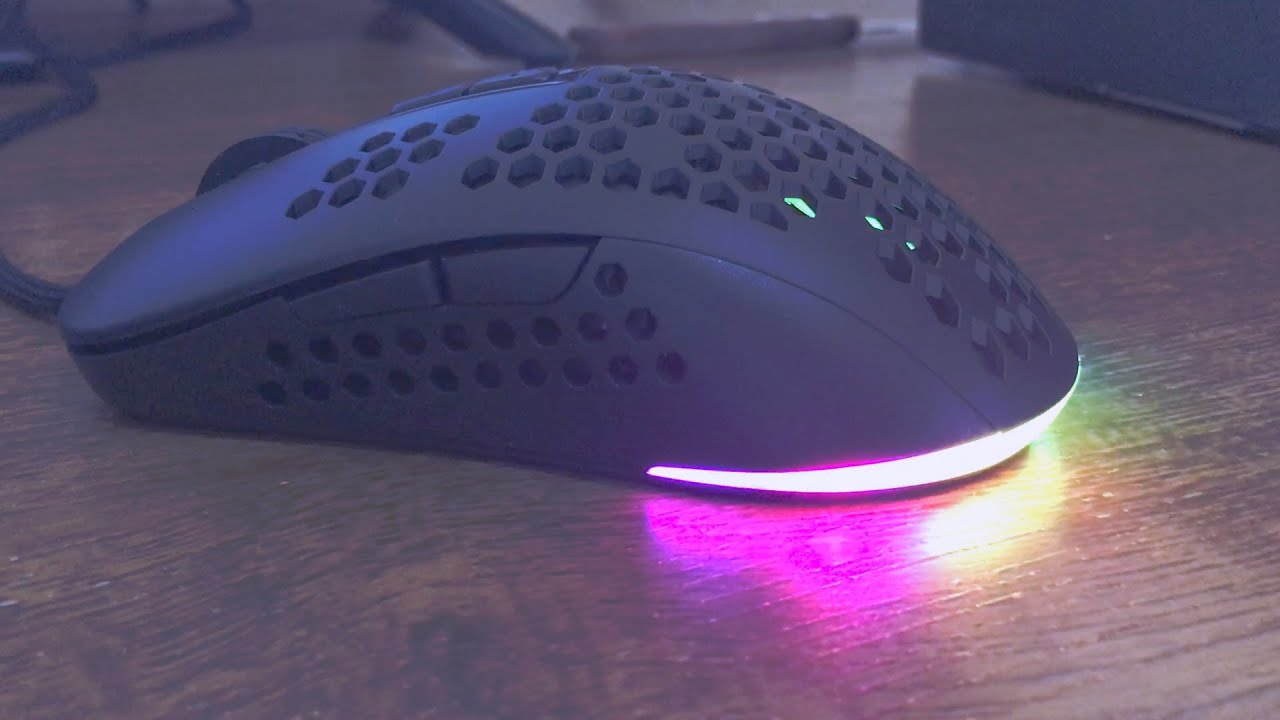 Unboxing MOUSE GAMER MANCER CROW, RGB - Custo Beneficio.