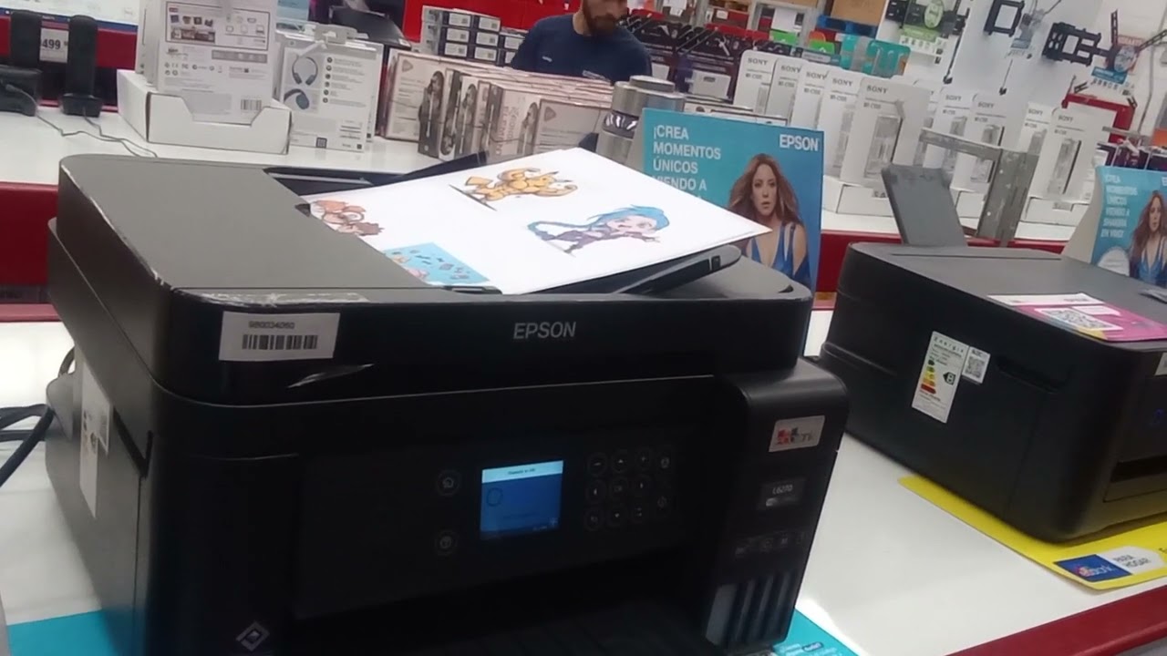 como sacar copias a doble cara por Adf con la Epson L6270 #Ecotank #epson #printer #l6270 