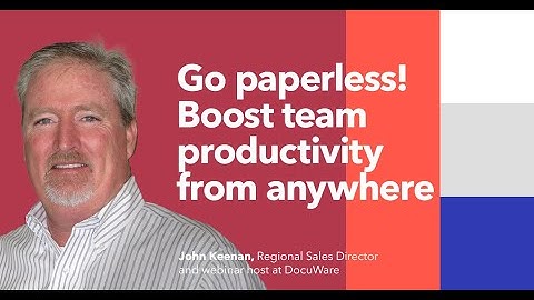 Go paperless! Boost team productivity with this fast-to-install, user-friendly document solution