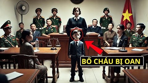 Cậu Bé 6 Tuổi Đã Giỏi Luật Tự Tin Một Mình Lên Tòa Để Cứu Cha , Điều Cậu Nói Ở Tòa Ai Cũng Khóc