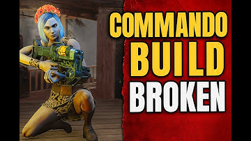 The Most BROKEN Bloodied Commando Build? (Spoiler: He Is!) - Fallout 76