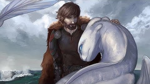 Hiccup and Light Fury #part1