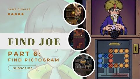 Find Joe: Unsolved Mystery part 6 - Find Pictogram