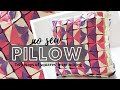 DIY Pillow Cover Hacks / 2 No Sew Ways of Squares’ Interlocking