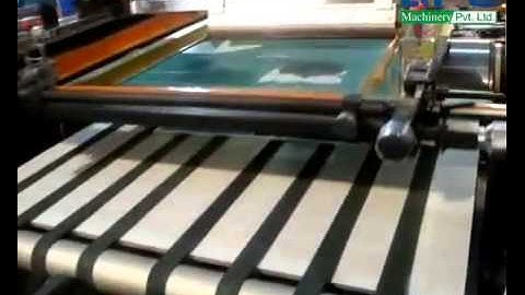Full Auto Screen Printing Machine by APL Machinery Pvt. Ltd.