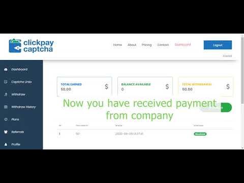 How to withdraw from ClickPayCaptcha