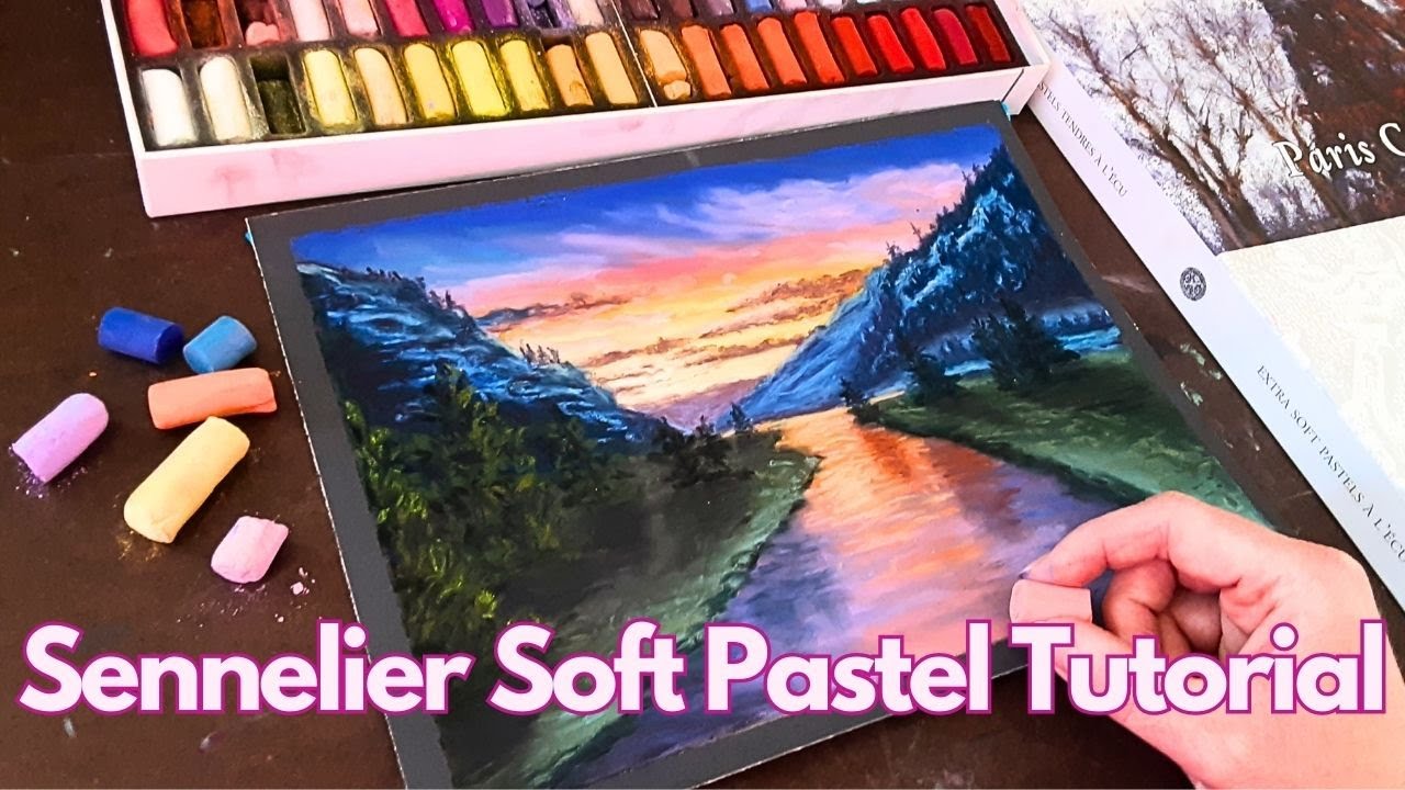 Unboxing Sennelier Soft Pastels and Review! 