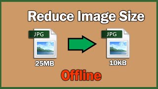 How to reduce image size | Compress JPG File