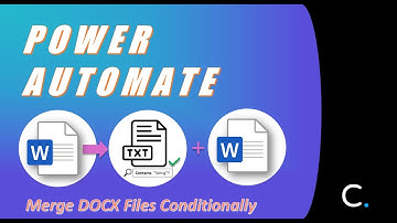 How to Conditionally Merge Word DOCX Documents in Power Automate