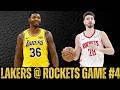 Lakers @ Rockets Game #4 Preview | BROOMS OUT?! | KD &amp; Reaves Playing?