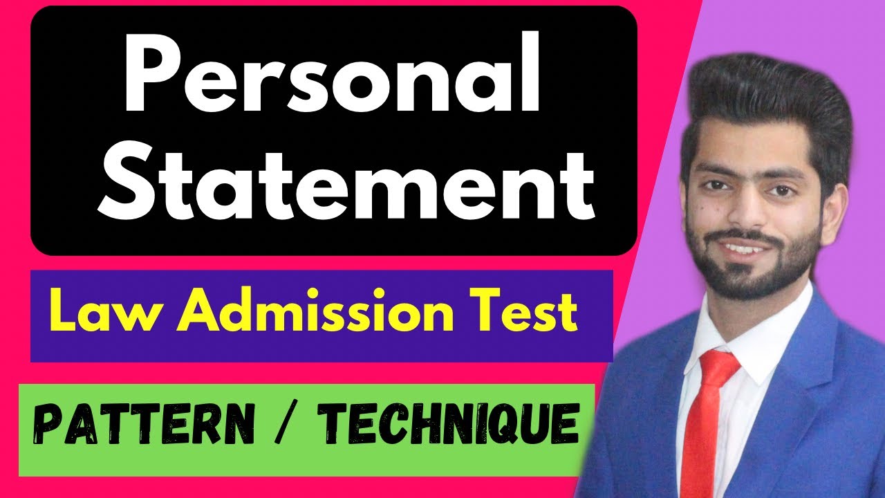 how to write personal statement for lat test