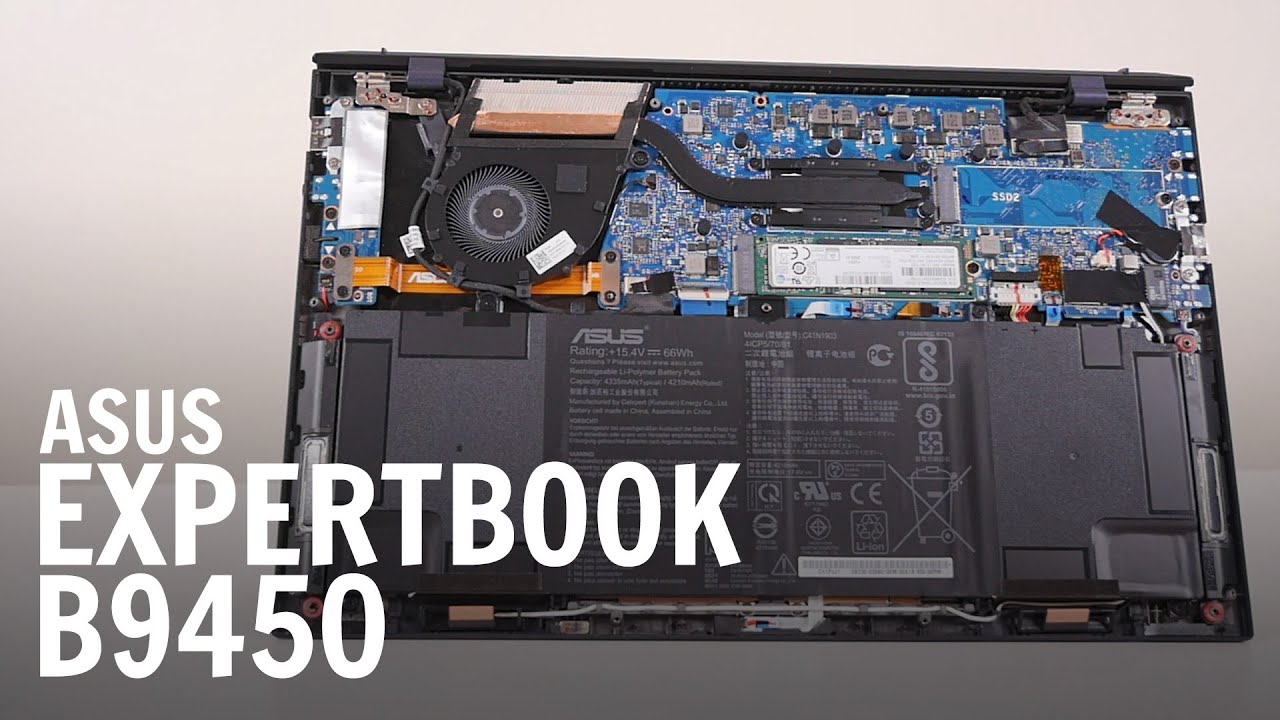 ASUS ExpertBook B9450: il notebook con l'autonomia da record - YouTube