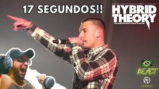 HYBRID THEORY - WAKE + GIVEN UP LIVE (Linkin Park Tribute) 17 SEGUNDOS DE SCREAMER PERFEITO! [REACT]