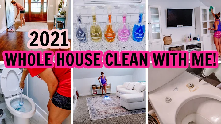 2021 WHOLE HOUSE CLEAN WITH ME | EXTREME CLEANING ...