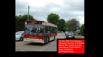 *BEAST* AT545 Pocket Rocket! Safeguard Coaches Dennis Dart SLF Plaxton Mini Pointer VU02TTJ on the 3