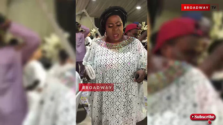 Madam Saje Dances Legwork At Yetunde Wunmi's 60th Birthday