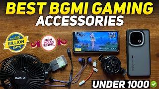 Best BGMI Gaming Accessories For Mobile Phone | Phone Cooler, Finger Sleeves Under 1000 rs