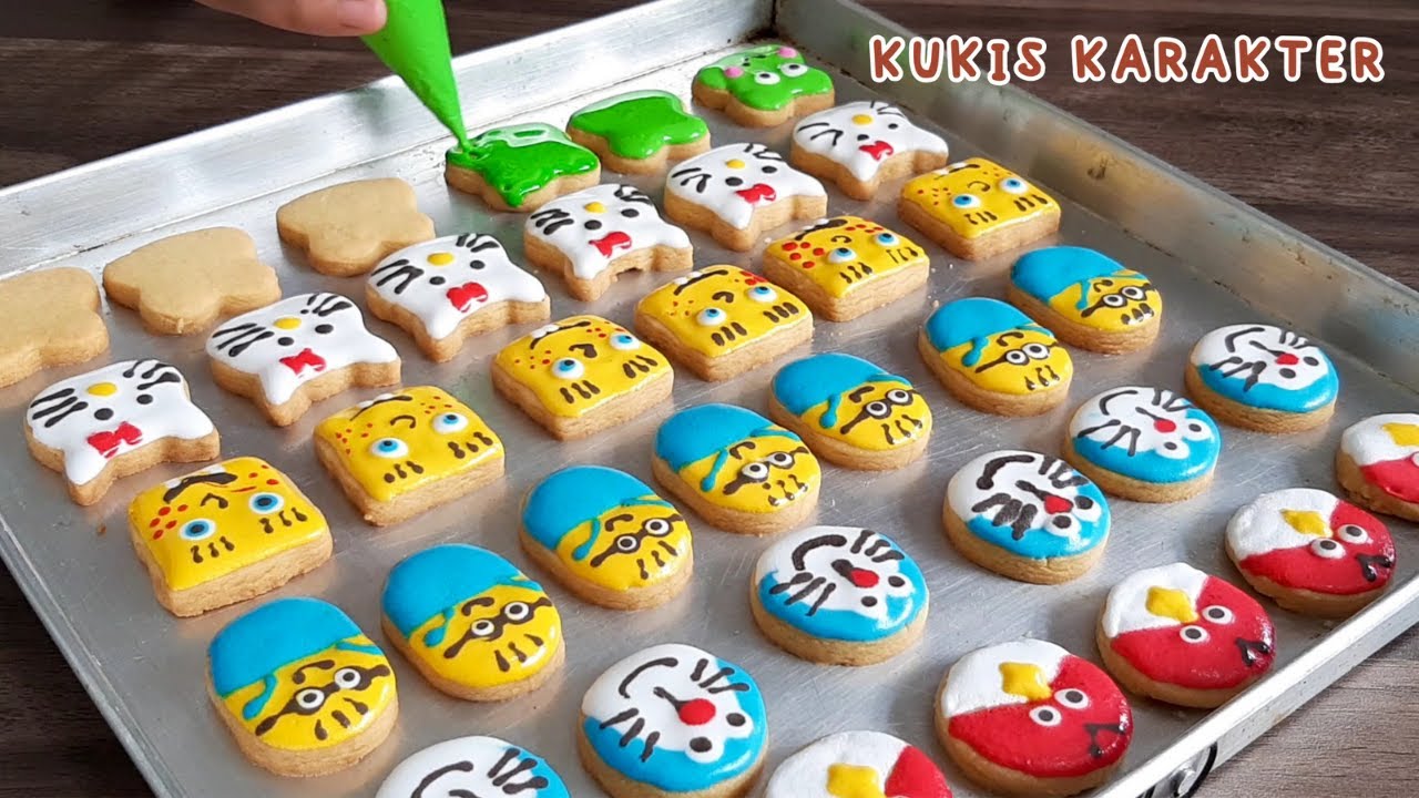 SIAP-SIAP BANJIR ORDERAN | JUALAN KUKIS KARAKTER LARIS MANIS DI BULAN RAMADHAN | PEMULA WAJIB COBA !