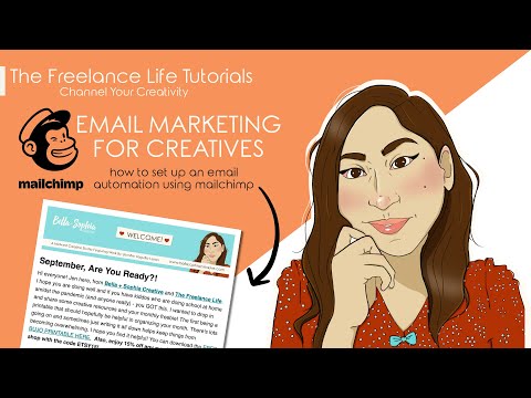 TFL Tutorial: How to grow your email marketing list for creatives - email automation on mailchimp