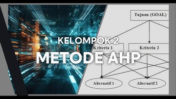 Kelompok 2 - Tutorial Perhitungan Metode AHP (Analytical Hierarchy Process) Dengan Excel