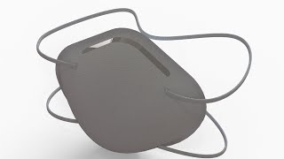 「DESIGN 246」How to model N95 MASK version 2 | Solidworks tutorial