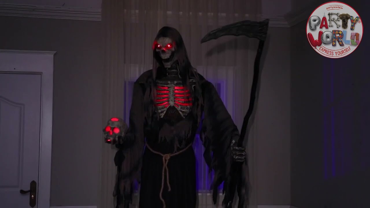 ANIMATED ROTTING REAPER FIGURE