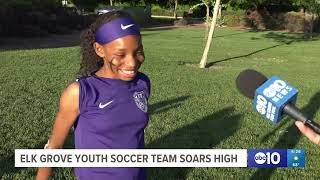 Youth Soccer Team wins premier division of CA State Cup and catches attention of singer Keyshia Cole