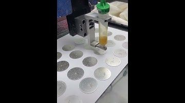 Desktop-type panoramic visual dispensing machine