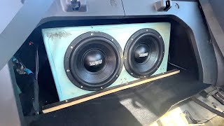 2 12 Subwoofers Tear Up This Hyundai