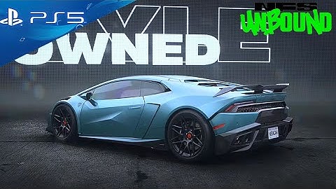 Lamborghini Huracan | Need for Speed Unbound (PS5) Car Customization Gameplay
