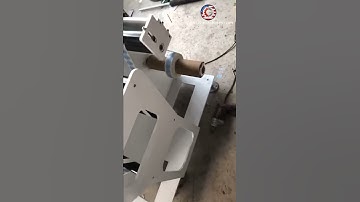 Label roll to roll winding counting machine rolls rewinding machine testing video