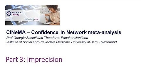 CINeMA framework: Imprecision