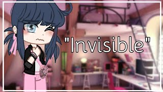 🌸 "Invisible" 🌸 GCMV 🌸 Miraculous 🌸 Gacha club Music video 🌸