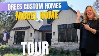 Luxury Living in Montgomery, TX! Drees Custom Homes Tour | The Eastland Floorplan in Two Step Farm